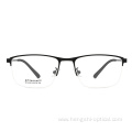 Computer Eyewear Men Pure Semi BetaTitanium Eyeglasses Optical Frame Glasses